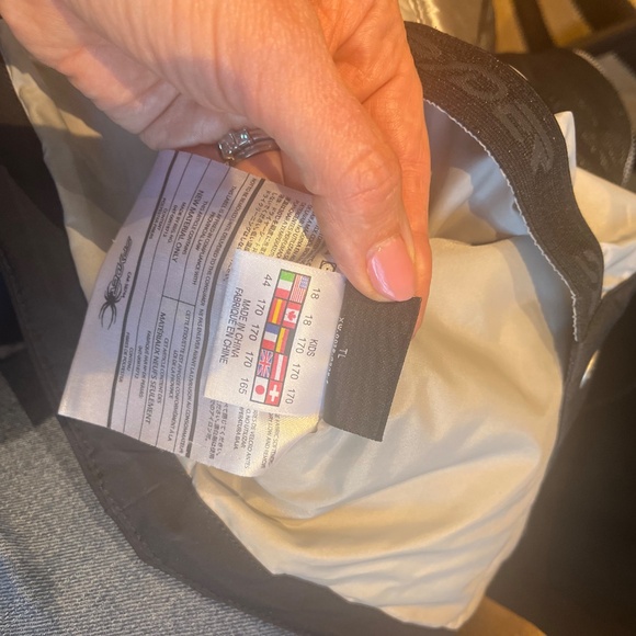 Spyder Kids Jacket-Moto Style - Picture 3 of 12